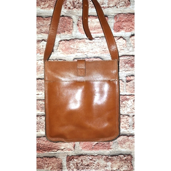 Patricia Nash Venezia Pouch Crossbody - Slim Lattice Cut Out Leather - Picture 4 of 14